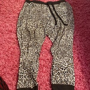 Leopard Print PJ Pants